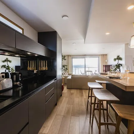 Apartment Blue Uhaina Keyweek Sea View Downtown Biarritz