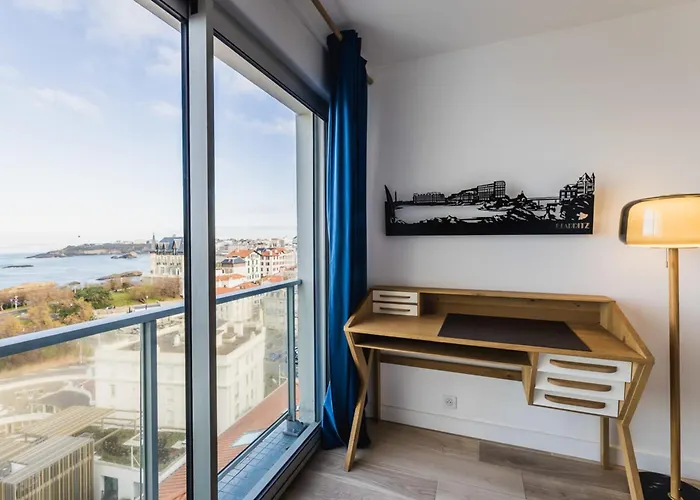 Blue Uhaina Keyweek Sea View Downtown Biarritz